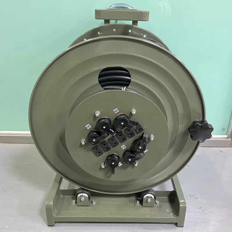 Tactical Fiber Optic cable Reel