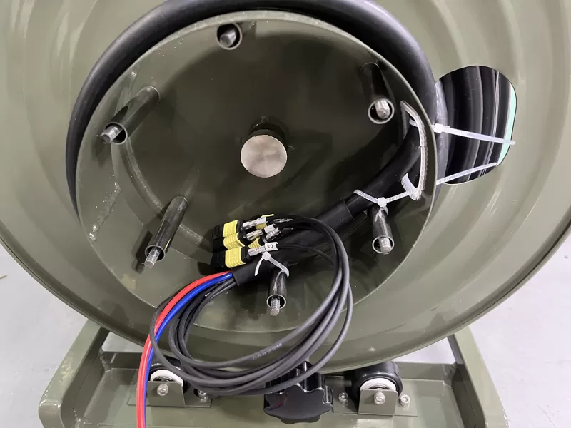 Tactical Fiber Optic cable Reel