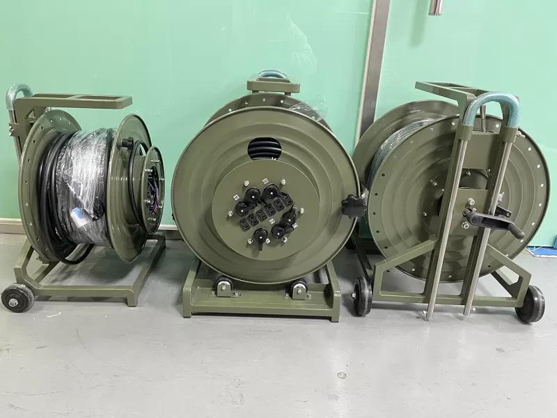 Tactical Fiber Optic cable Reel