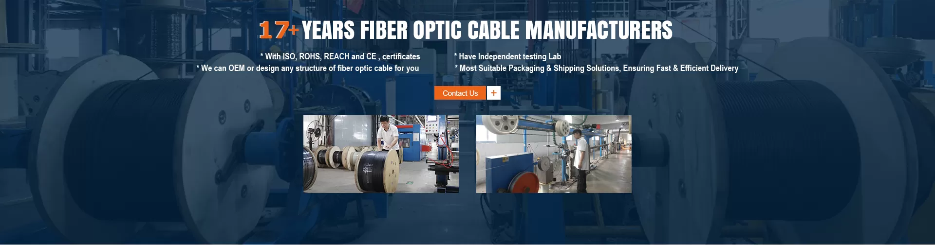 15+YEARS FIBER OPTIC CABLE MANUFACTURERS