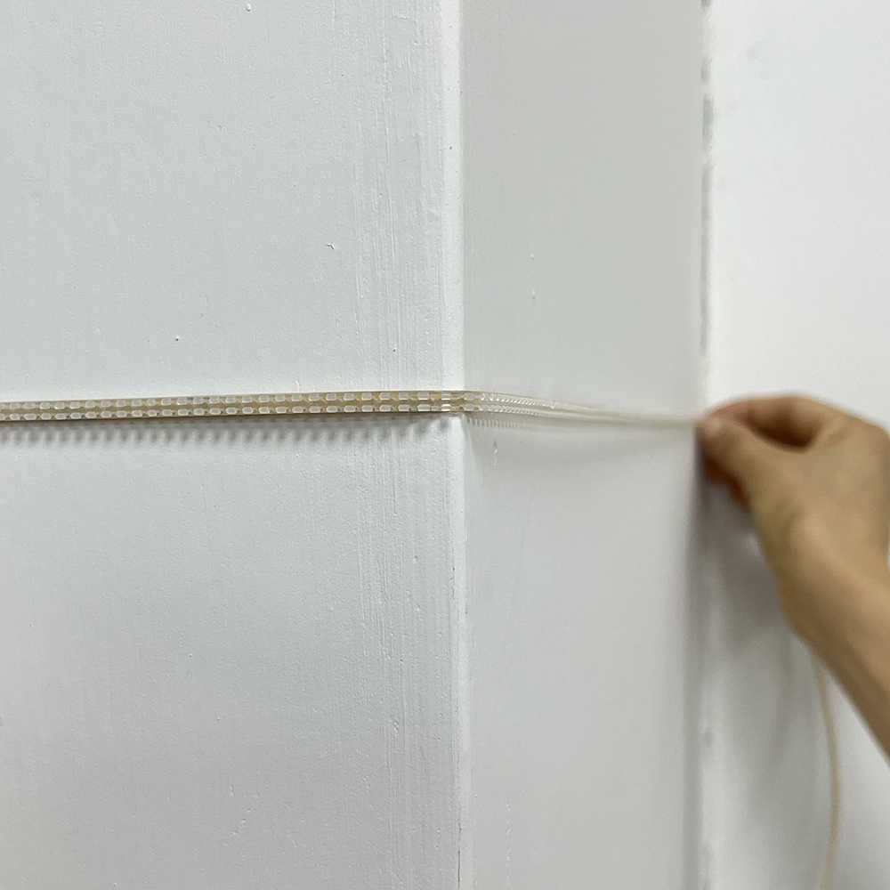 0.9mm 2.0mm Invisible Fiber Cable Guide Toothed Wire Guard for FTTR