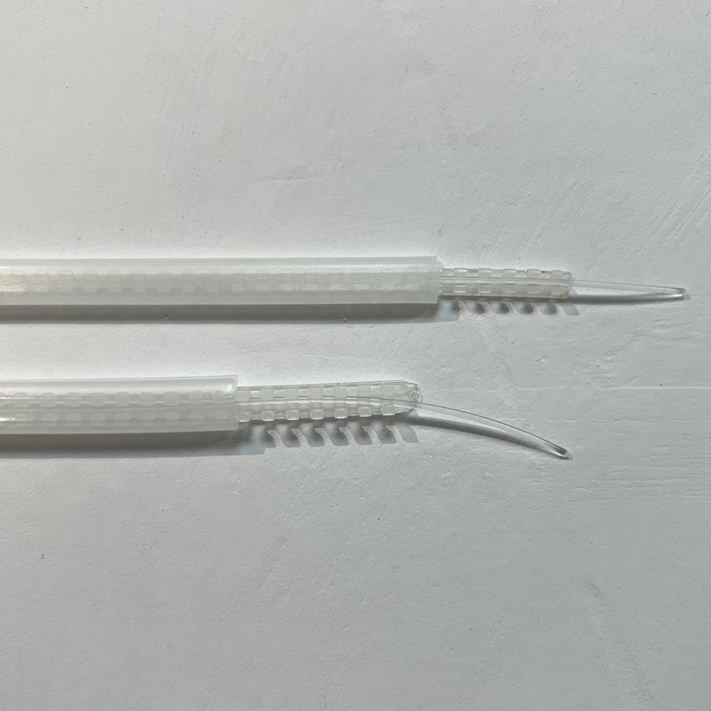 0.9mm 2.0mm Invisible Fiber Cable Guide Toothed Wire Guard for FTTR