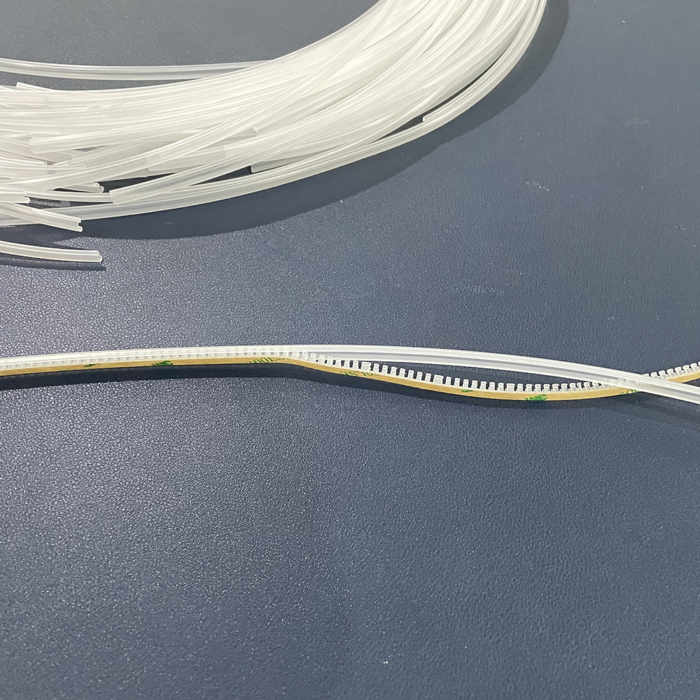 0.9mm 2.0mm Invisible Fiber Cable Guide Toothed Wire Guard for FTTR