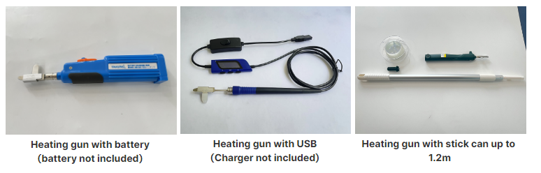 FTTR Fiber Installnation Tool Heating Gun for Invisible Fiber cable Install