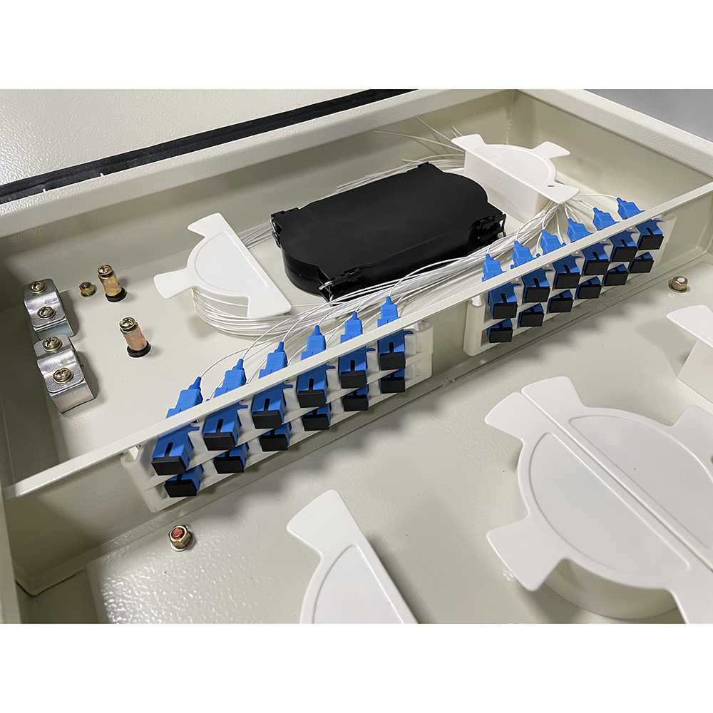 24 Core Wall Mount Fiber Optic Patch Panel