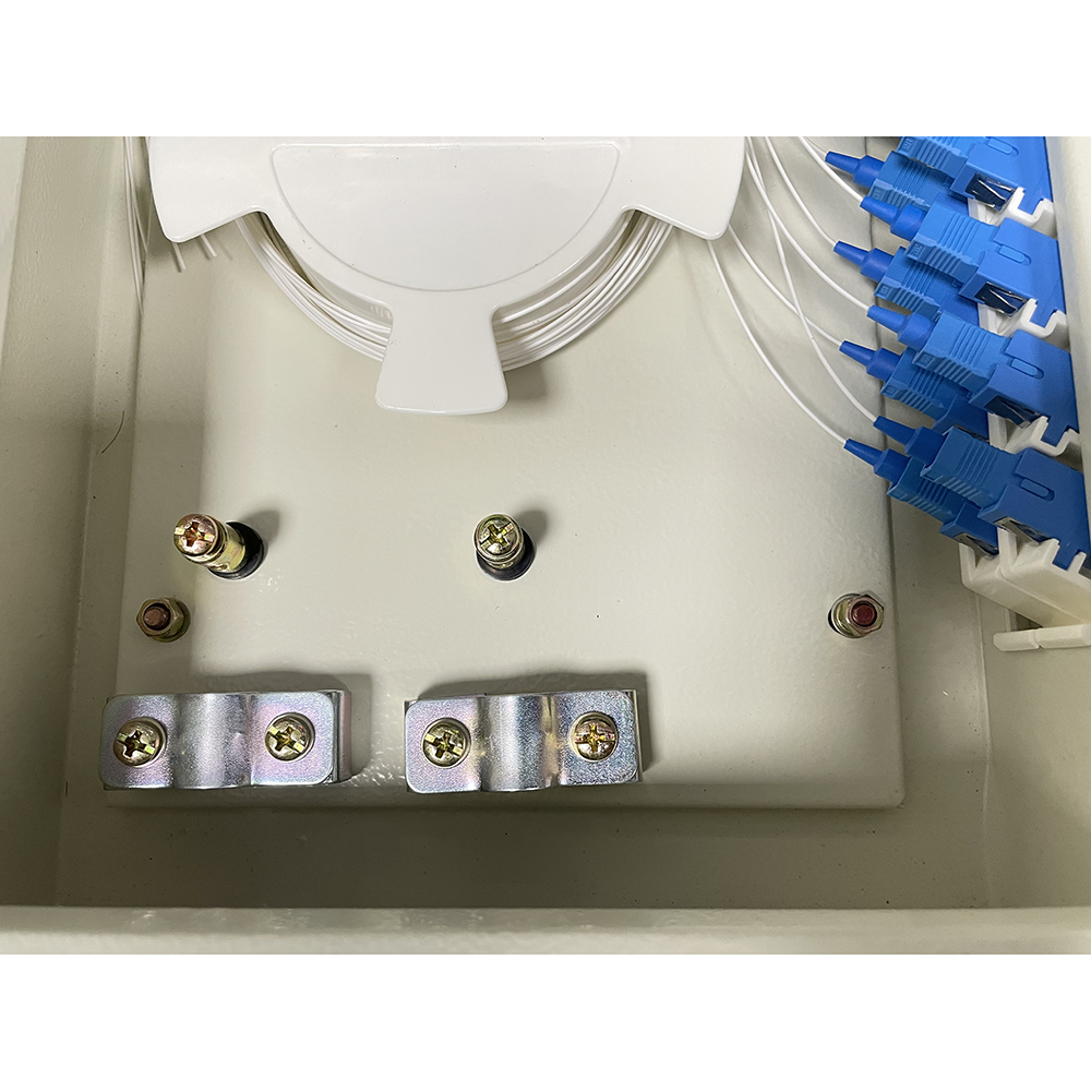 24 Core Wall Mount Fiber Optic Patch Panel