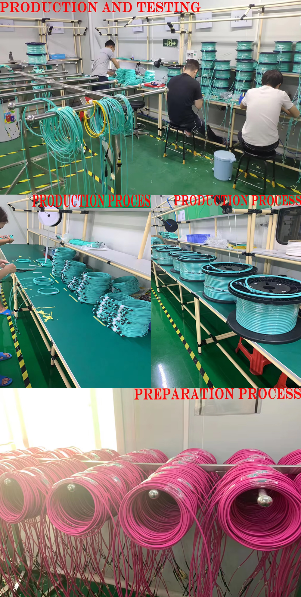 MPO to MPO Patch Cord OM4 Multi-fiber Fanout MTP MPO fiber optic patch cable