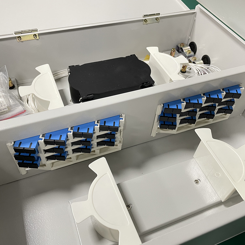 64 Core Wall Mount Fiber Optic Patch Panel