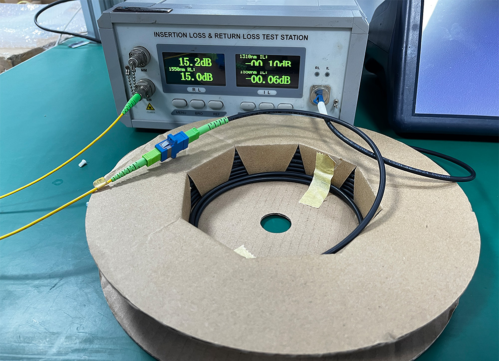 Convenient Installation Indoor outdoor FTTH Fiber Optic drop cable patch cord SC/APC Patch cable jumper