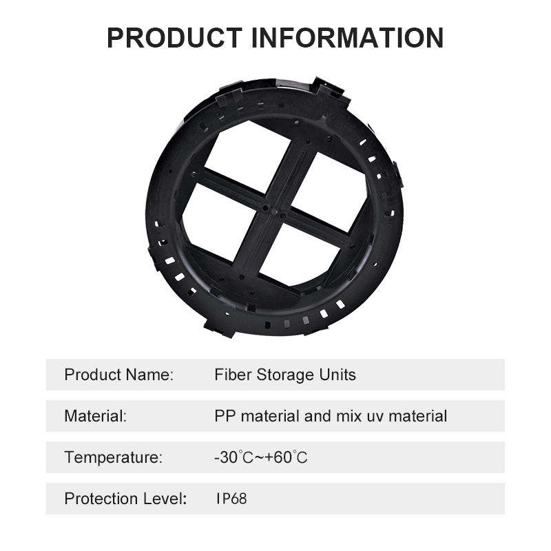 Aerial Overhead Fitting Optical Cable Storage Units Reel Bracket