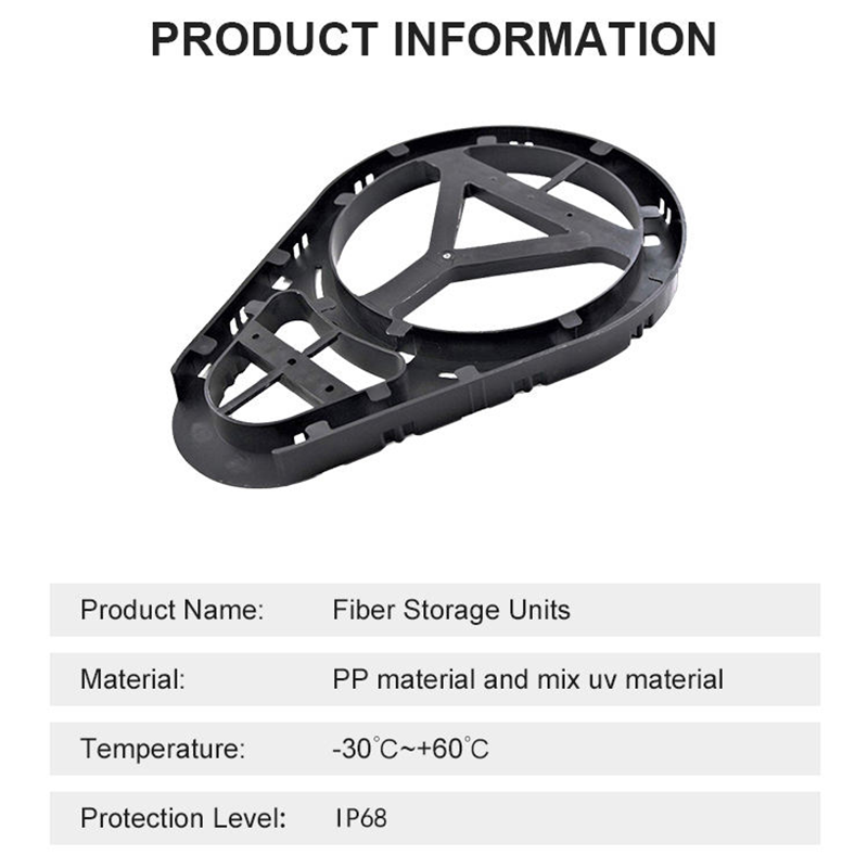 Aerial Optical Fiber Cable Storage Unit Bracket Adss Fiber optic cable Storage Box