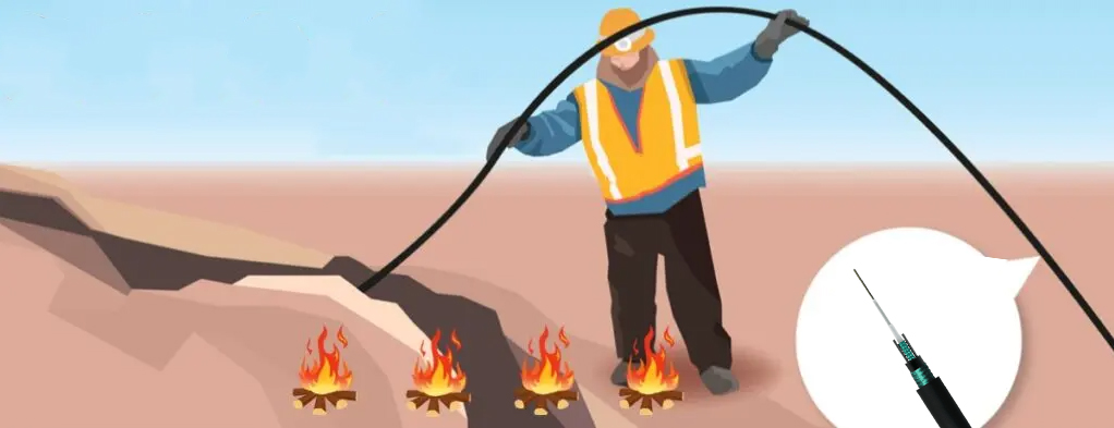 Steel Tape Armored fiber optic cable