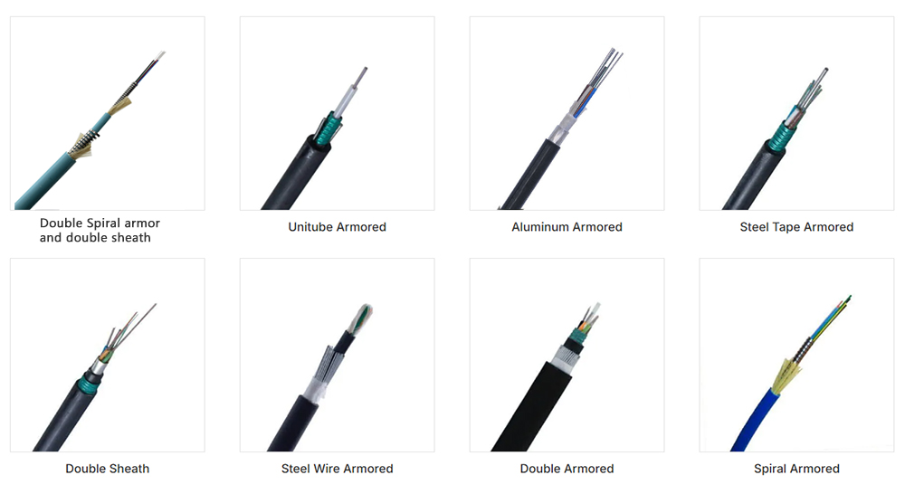 Steel Wire Armored Fiber Optic Cable Underwater Optical Cable