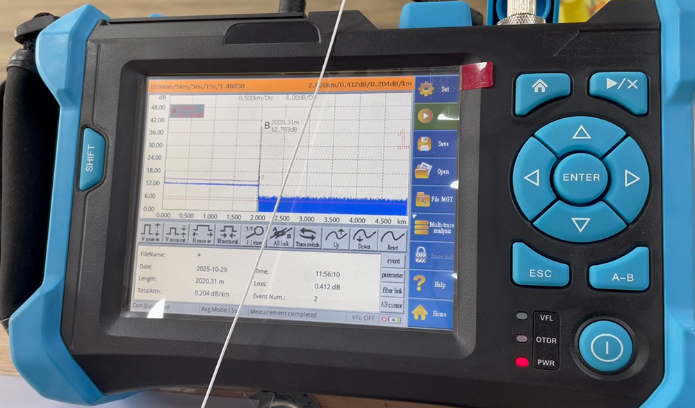 Traceable Fiber Optic Patch Cord SC LC Plastic Optical Fiber Tracking Patch Cable