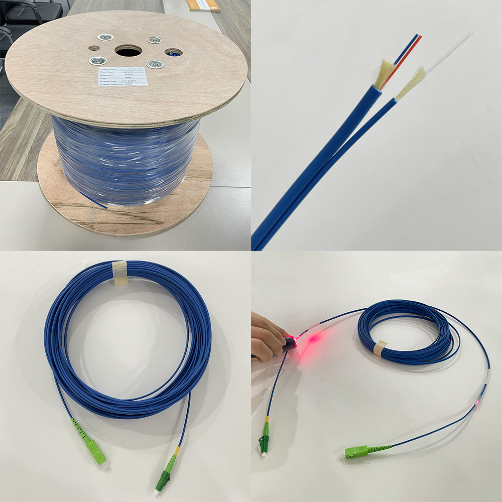 Plastic fiber optic tracking patch cords safeguard efficient networks.