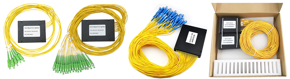 1x16 Mode PLC Splitter with SC APC Connector