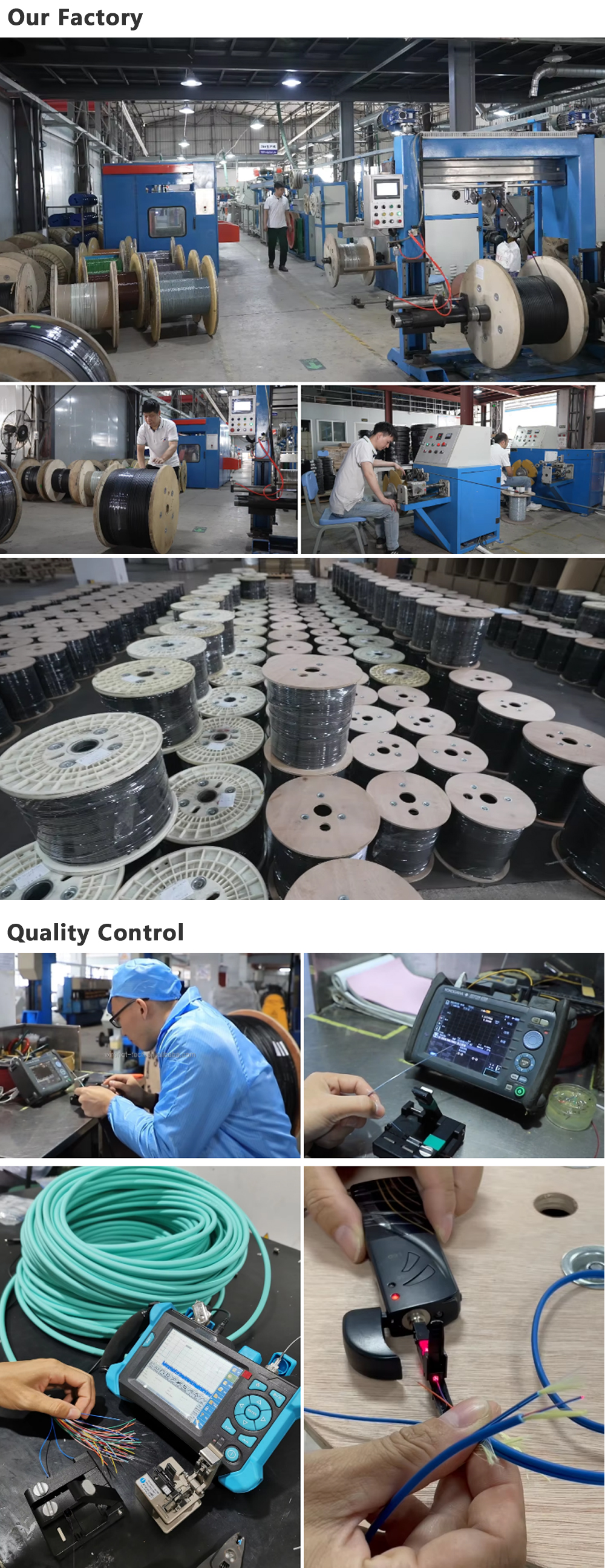 GYXTW Single Mode Armoured Outdoor Fiber Optic Cable