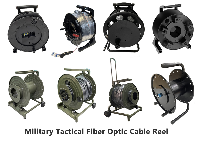 Spiral Armored Military Tactical Fiber Optic Cable