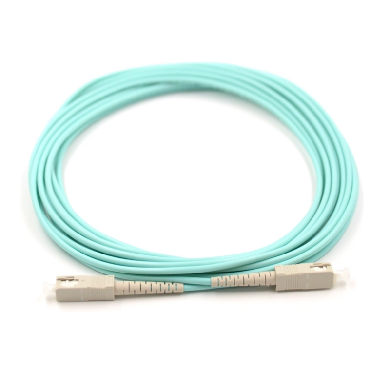 SC UPC to SC UPC 50/125μm Multimode Simplex OM3 Fiber Optic Patch Cable
