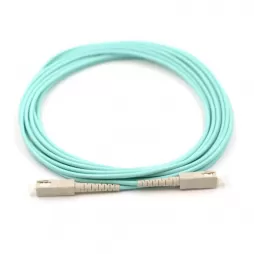 SC UPC to SC UPC 50/125μm Multimode Simplex OM3 Fiber Optic Patch Cable