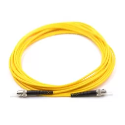 ST UPC to ST UPC 9/125μm OS2 Singlemode Simplex Fiber Optic Patch Cable