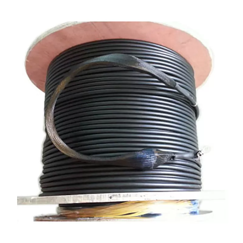 customized 24 fiber OS2 singlemode assembly LC SC FC ST terminated outdoor loose tube 2.0MM breakout patch cord