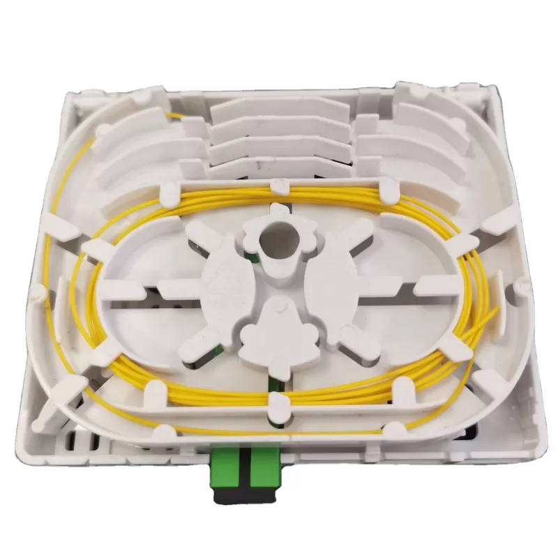 Fiber optic terminal box