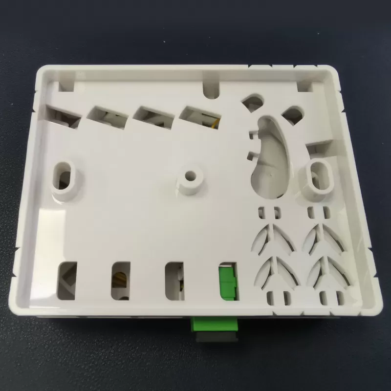 Fiber optic terminal box