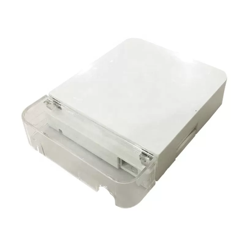 1 2 core ftth fiber optic terminal box Transparent dust cap
