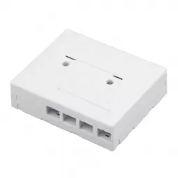 4 Core FTTH Fiber Optic Terminal Box Optical fiber connection Wall Plate