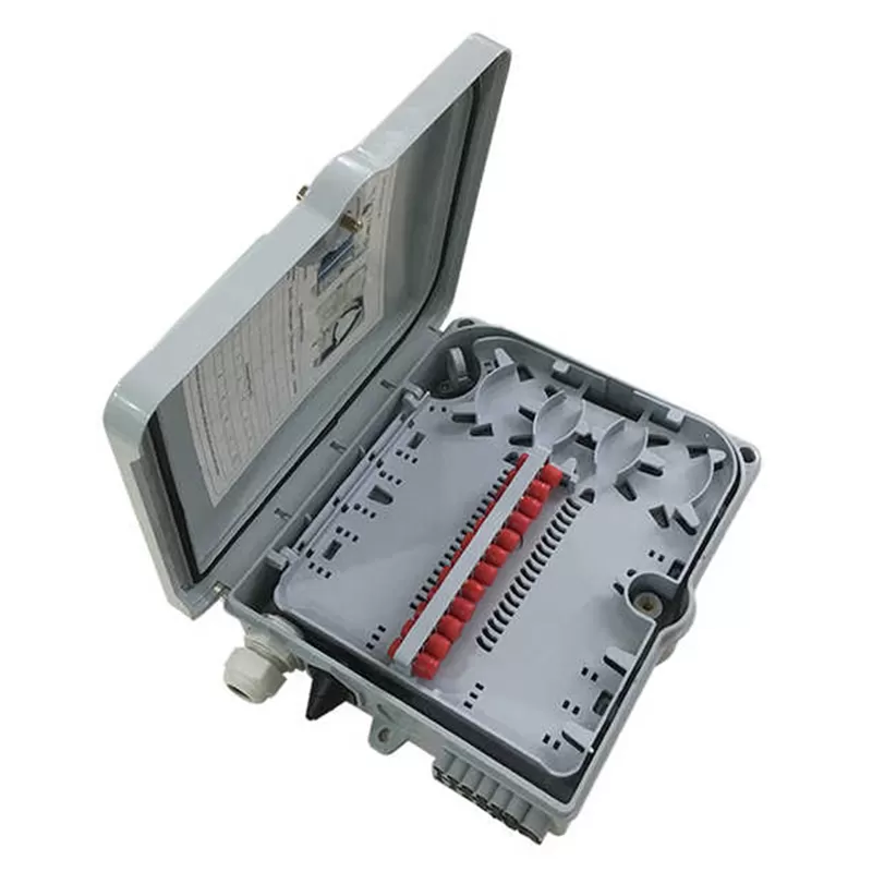 12 Core FTTH fiber optic terminal box with PLC Splitter