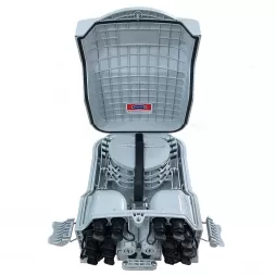 Outdoor Wall Mounting 16 Core Waterproof Fiber Distribution terminal Box with micro PLC splitter