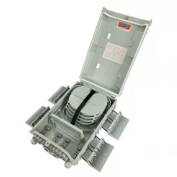 24 Cores Waterproof optical fiber Distribution terminal Box with PLC Splitter