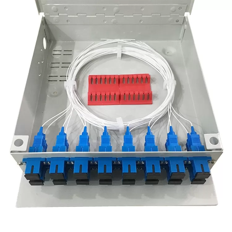 16 Core fiber optic terminal box