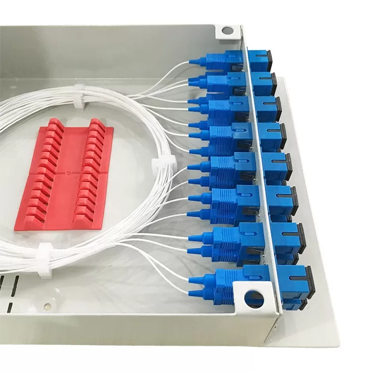 16 Core fiber optic terminal box