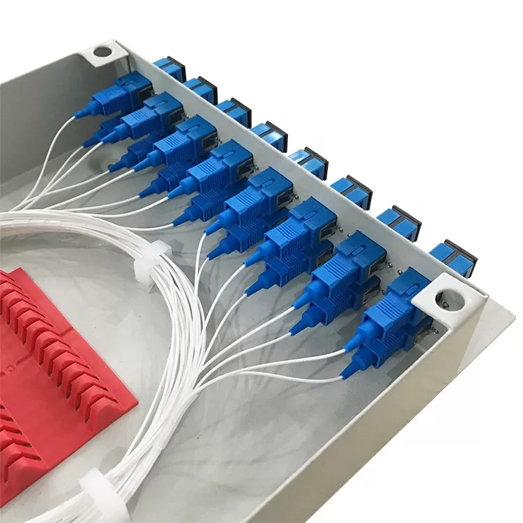 16 Core fiber optic terminal box