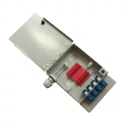 4 Core Metal fiber Optical Distribution termination Box