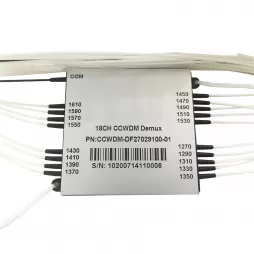 1270nm 1610nm 18CH CCWDM Module Demux