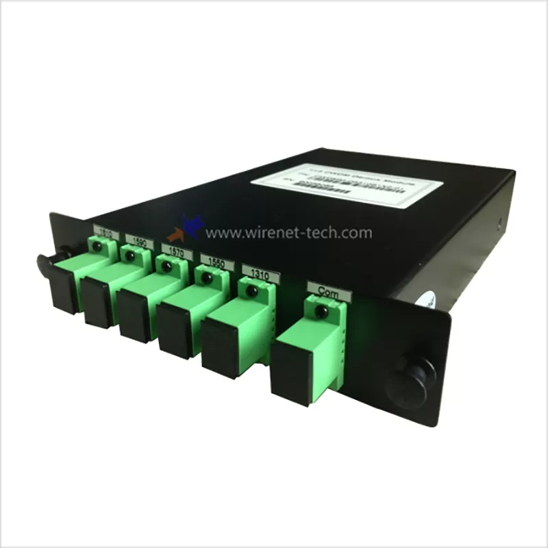 1×5 Channel CWDM Demux module with LGX box