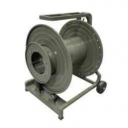 CATV Portable Tactical Fiber Optic Cable Reel fiber optic cable drum