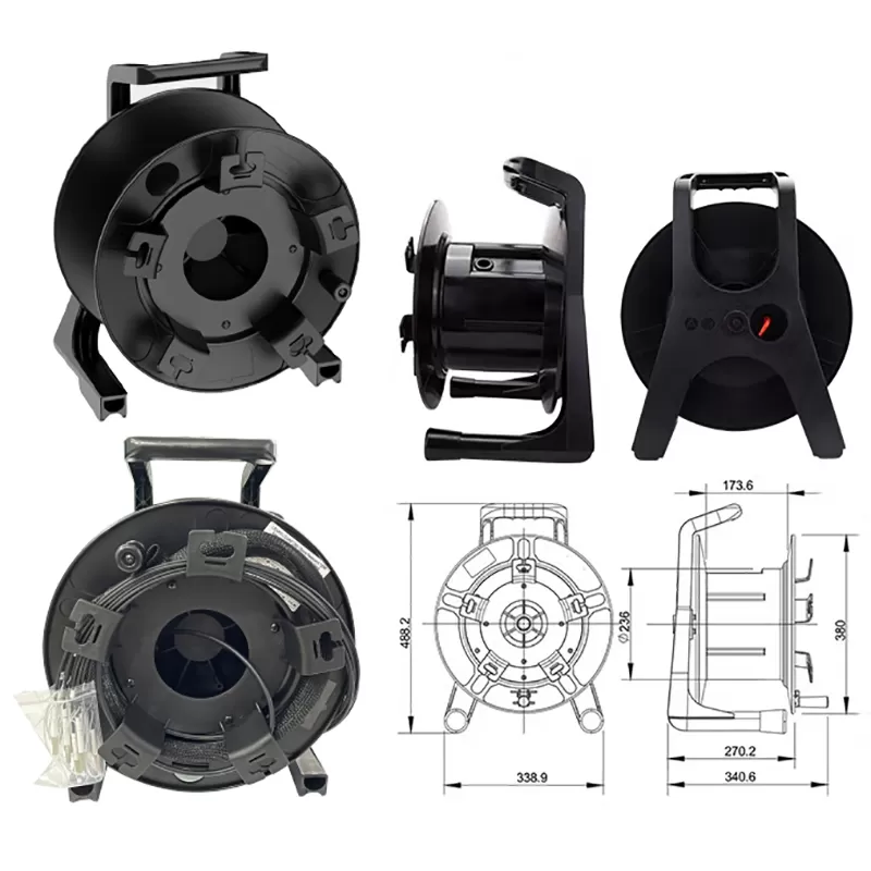 tactical fiber cable reel