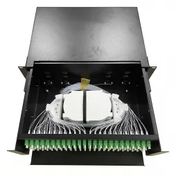 3U 72 Port Rack Mounted Sliding Type Optical Fiber Patch Panel