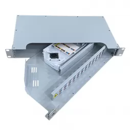24 Port Side pull Drawer Type fiber optic patch panel