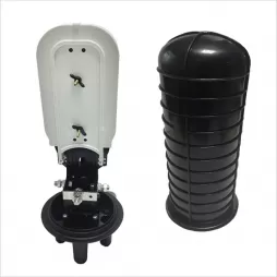 1 in 3 out 24 core Dome Fiber Optic Splice Closure