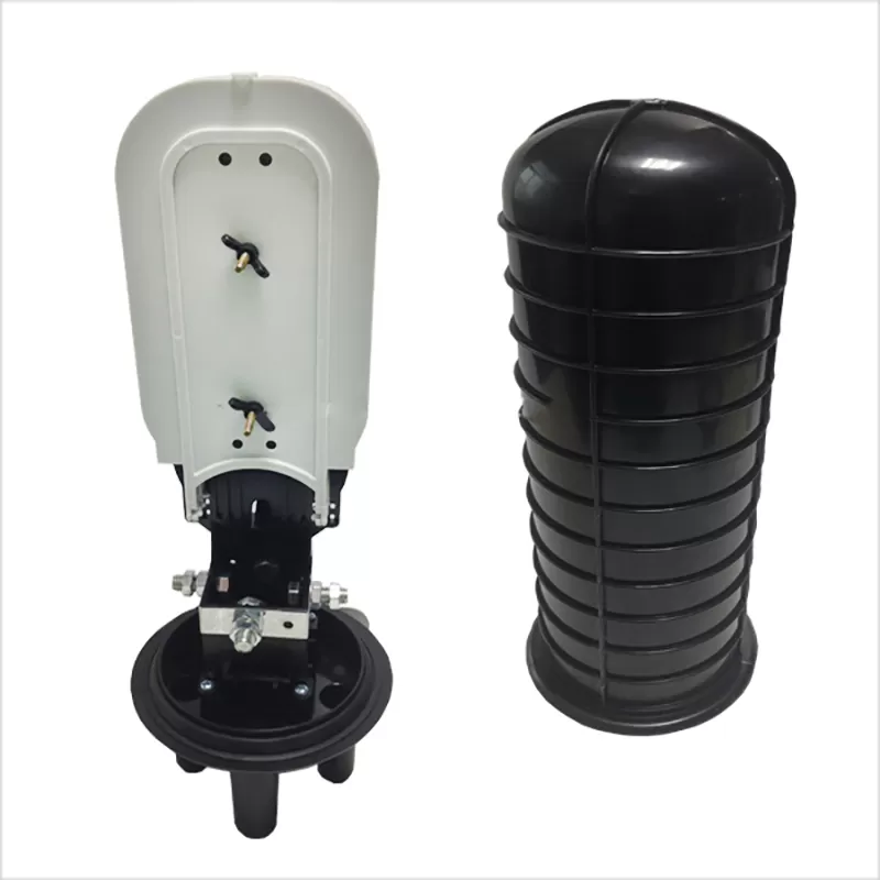 1 in 3 out 24 core Dome Fiber Optic Splice Closure