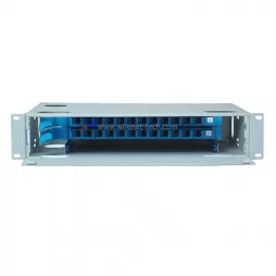 2U 24 Core Fiber Optical Distribution Frame ODF with Splice Tray