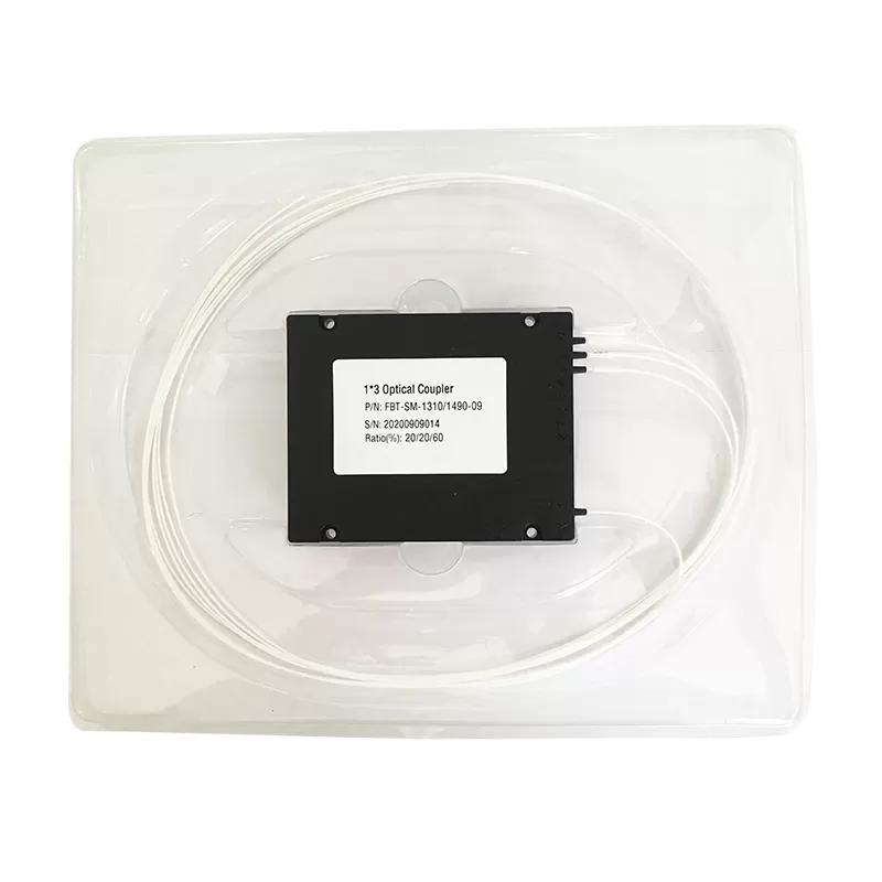 1x3 1x5 1x8 Optical Coupler FBT Splitter Fiber Optic Splitter