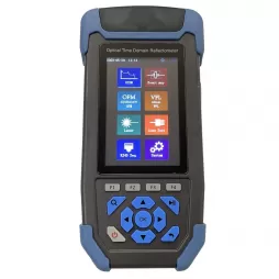 Mini Handheld OTDR 1610nm 24db 60km 8 Functions For FTTH CATV Network