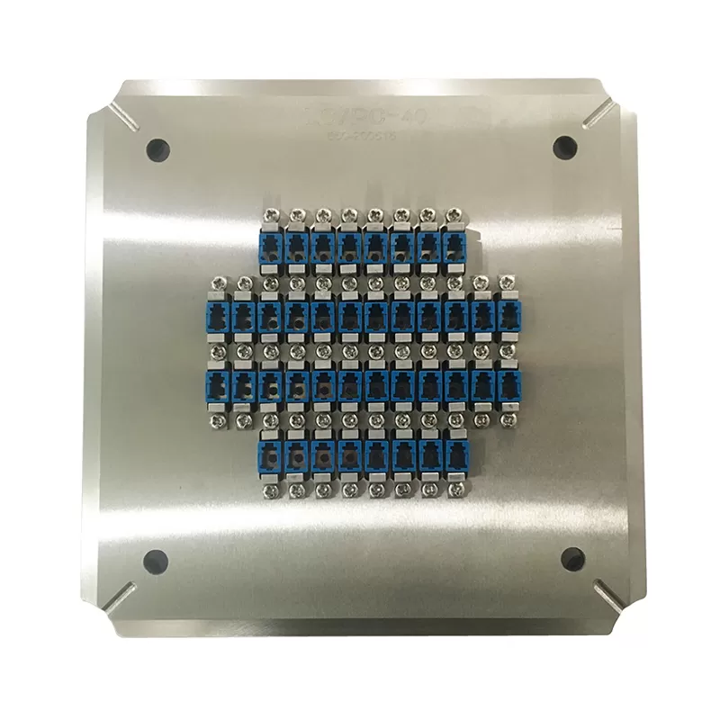 40 Port LC PC Connector Fiber Optic Polishing Jig Polish fixture