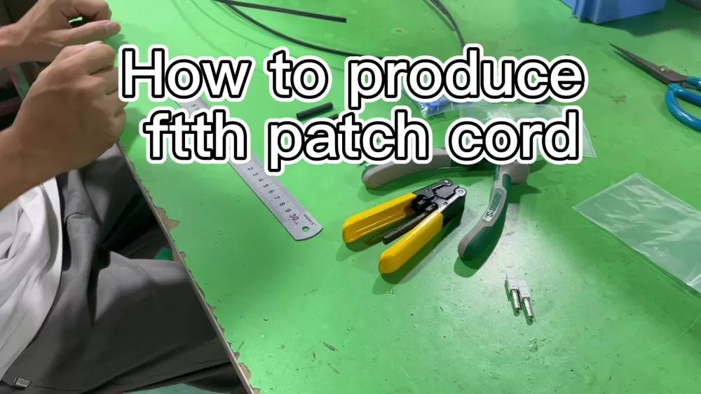 High-quality patch cord production process